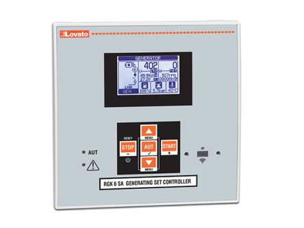 Lovato Graphic LCD Digital Panel Multi-Function Meter, 144mm x 144mm [RGK601SA]; 248-5652