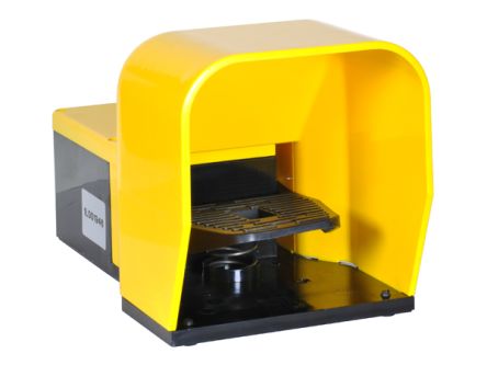 Lovato Foot Switch Momentary Foot Switch - Plastic Case Material, SPDT, 10 A Contact Current, 600V Contact Voltage [KG200S11]; 248-6006