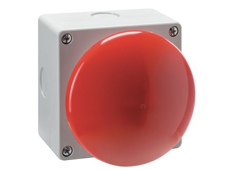 Lovato LP9 Series Push Button Complete Unit, 1 NO + 1 NC [LP9S11R]; 248-6014