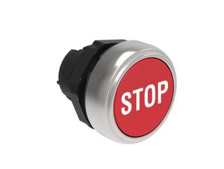 Lovato LPCB11 Series Push Button Head, 22mm Cutout [LPCB1134]; 248-6015