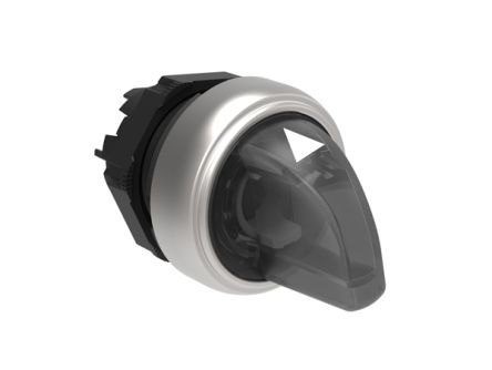 Lovato LPCSL13 Series 3 Position Selector Switch Head, 22mm Cutout, White Handle [LPCSL1308]; 248-6036