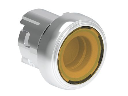 Lovato LPSBL10 Series Yellow Momentary Push Button, 22mm Cutout [LPSBL105]; 248-6095