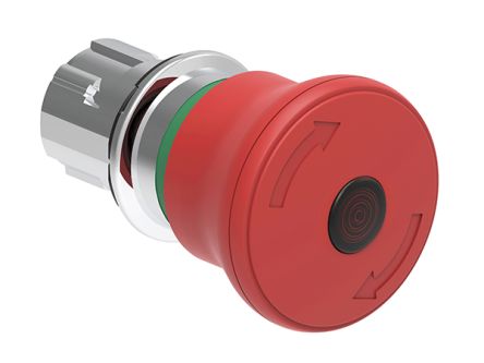 Lovato LPSBL66 Series Latching Emergency Stop Push Button, 22mm Cutout [LPSBL6644]; 248-6099