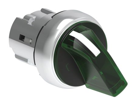 Lovato LPSSL13 Series 3 Position Selector Switch Head, 29.5mm Cutout, Green Handle [LPSSL1303]; 248-6118