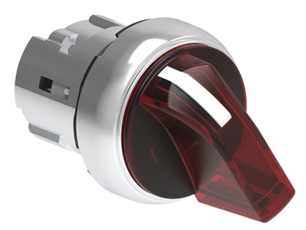 Lovato LPSSL13 Series 3 Position Selector Switch Head, 22mm Cutout, Red Handle [LPSSL1304]; 248-6120