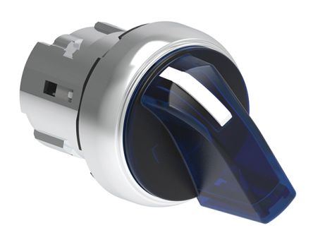 Lovato LPSSL13 Series 3 Position Selector Switch Head, 29.5mm Cutout, Blue Handle [LPSSL1306]; 248-6122