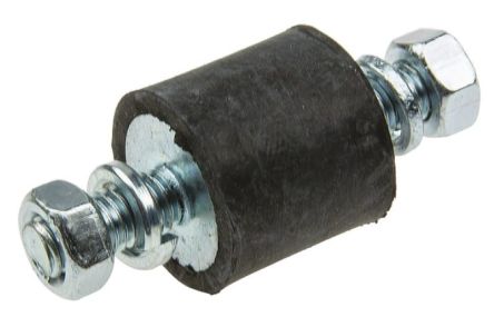 FIBET M5 Anti Vibration Mount, Male to Male Bobbin [1615VV512-35-100]; 248-9293