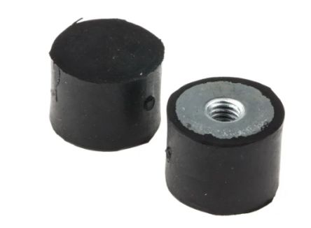 FIBET M6 Anti Vibration Mount, Female Buffer Foot [2015DE06-60-100]; 248-9298