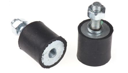 FIBET M6 Anti Vibration Mount, Male to Female Bobbin [2020VD18-60-50]; 248-9301