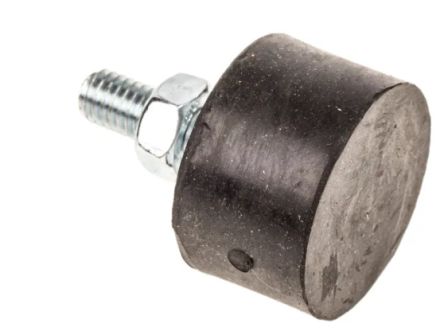 FIBET M6 Anti Vibration Mount, Male Buffer Foot [2515VE18-60-50]; 248-9303
