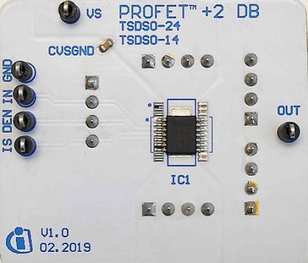 Infineon BTS70012-1ESP DAUGHBD High-Side Current Sensing for PROFET™+2 12V motherboard [BTS700121ESPDAUGHBDTOBO1]; 248-9718