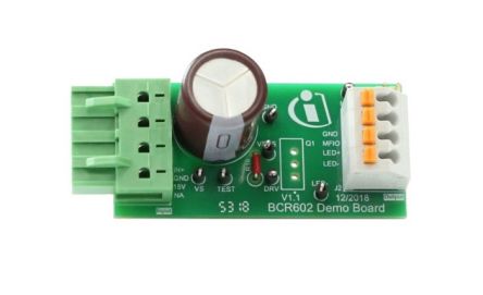 Infineon DEMOBCR60260VICTRLTOBO1, DEMO_BCR602_60V_ICTRL LED Driver Demonstration Board, Evaluation Board for  XDPL8218 [DEMOBCR60260VICTRLTOBO1]; 248-9721