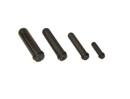 Penta End Cap Black, 10mm [TC25]; 248-9897