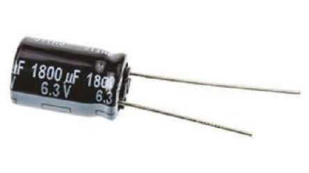 Panasonic 220μF Aluminium Electrolytic Capacitor 6.3V dc, Radial, Through Hole - ECEA0JKA221 [ECEA0JKA221]; 249-1237
