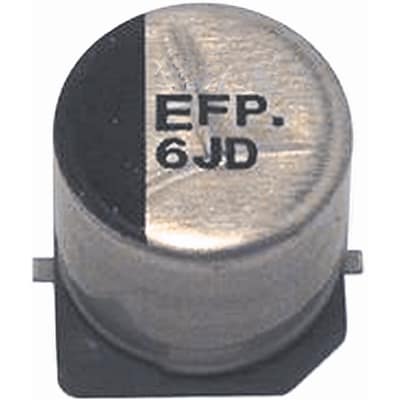 Panasonic 100μF Aluminium Electrolytic Capacitor 6.3V dc, Surface Mount - EEEFP0J101AP [EEEFP0J101AP]; 249-1295