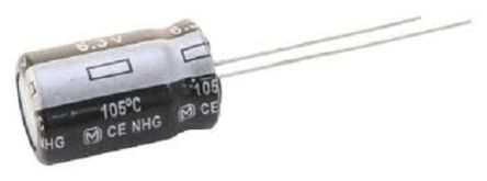Panasonic 820μF Aluminium Electrolytic Capacitor 6.3V dc, Radial, Through Hole - EEUFR0J821B [EEUFR0J821B]; 249-1349