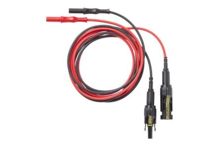 Fluke Test Leads, 20A, 1 kV ac/dc, 600 V ac/dc, Red/Black, 1.5m Lead Length [PVLEAD1]; 249-2820