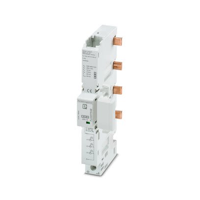 Phoenix Contact Lightning Arrester 255 V ac Maximum Voltage Rating 22.5kA Maximum Surge Current Lightning Arrester [1168942]; 249-2996