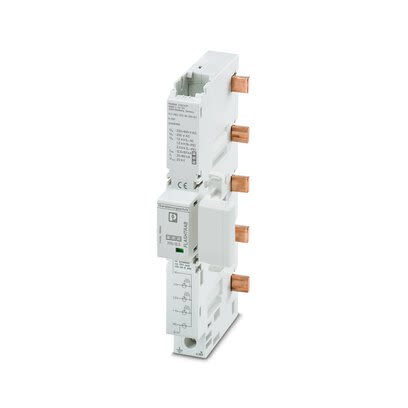 Phoenix Contact Lightning Arrester 255 V ac Maximum Voltage Rating 50kA Maximum Surge Current Lightning Arrester [1168943]; 249-2997