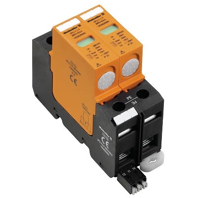 Weidmuller 1+N Phase Surge Protector, 40kA, DIN Rail Mount [1352620000]; 249-3337