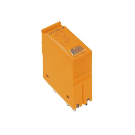 Weidmuller, 8924 Surge Suppressor Unit 127 V ac Maximum Voltage Rating 10kA Maximum Surge Current Telephone Line [8924660000]; 249-3338