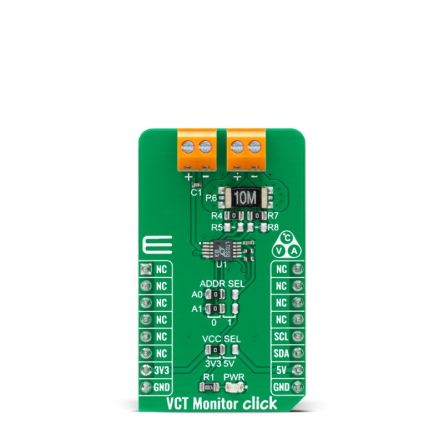 MikroElektronika VCT Monitor Click Temperature Sensor Development Kit LTC2990 [MIKROE-4353]; 249-3370