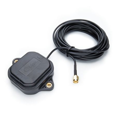 MikroElektronika MIKROE-4480 Square Multi-Band Antenna with SMA Male Connector, GPS [MIKROE-4480]; 249-3409