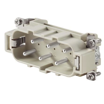Weidmuller Contact Insert, 35A, Male, HSB Series, 6 Contacts [1498700000]; 249-3440