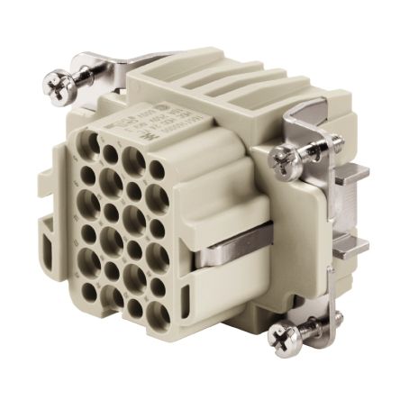 Weidmuller Contact Insert, 10A, Female, HDD Series, 24 Contacts [1651160000]; 249-3450