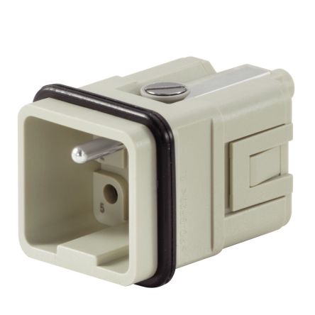 Weidmuller Contact Insert, 16A, Male, HQ Series, 5 Contacts [1912440000]; 249-3504