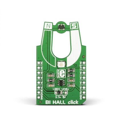 MikroElektronika Bi Hall Click Hall Effect Sensor Magnetic Switch Module for 74LVC1T45, US2882 [MIKROE-1646]; 249-3922