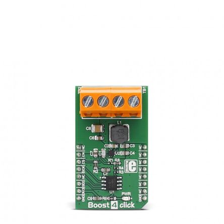 MikroElektronika Boost 4 Click Boost Converter for TPS61230A for Battery Powered Products [MIKROE-2757]; 249-3939