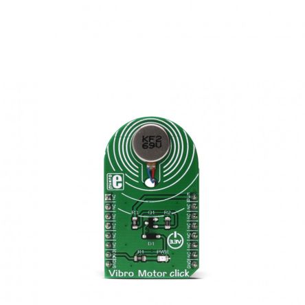 MikroElektronika Vibro Motor Click for C1026B002F for Cellphones, Pagers [MIKROE-2826]; 249-3946