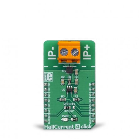 MikroElektronika Hall Current 4 Click Hall Current Sensor Board for ACS70331 [MIKROE-3308]; 249-3964