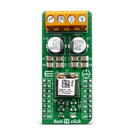 MikroElektronika Buck 14 Click Step-Down Converter for BMR4613001 [MIKROE-3847]; 249-3973