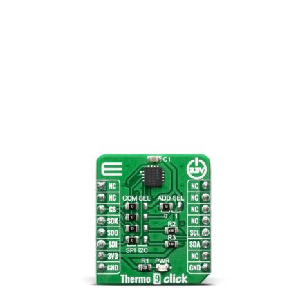 MikroElektronika Thermo 9 Click Temperature & Humidity Sensor Temperature Sensor Board for TSYS01 [MIKROE-3983]; 249-3999