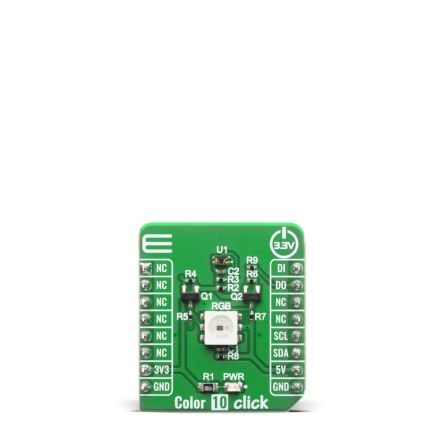 MikroElektronika Color 10 Click Optical mikroBus Click Board for VEML3328 [MIKROE-3997]; 249-4008