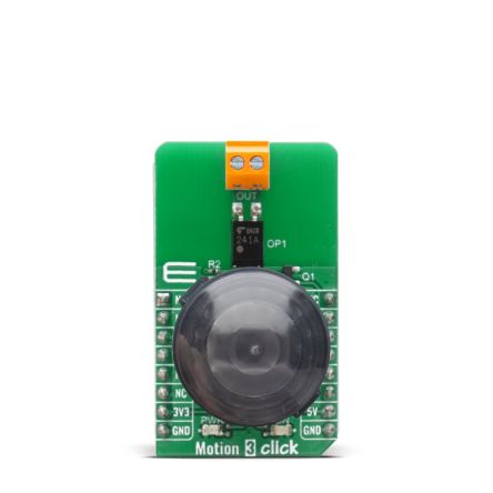 MikroElektronika Motion 3 Click Motion Sensor mikroBus Click Board for EKMC1606112 [MIKROE-4049]; 249-4020