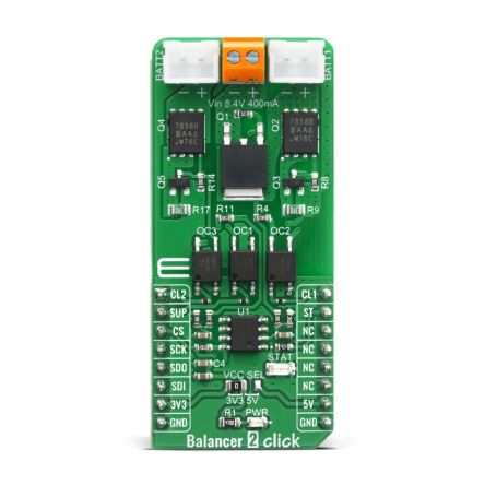 MikroElektronika Balancer 2 Click Protection Functions for MCP3202 for Power Tools [MIKROE-4058]; 249-4022