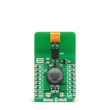 MikroElektronika Motion 2 Click Motion Sensor mikroBus Click Board for EKMC1607112 [MIKROE-4059]; 249-4023