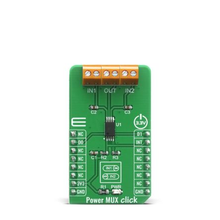 MikroElektronika DC Motor 6 Click Intelligent Power Switch for TPS2115APWR for PC's, PDAs [MIKROE-4109]; 249-4044