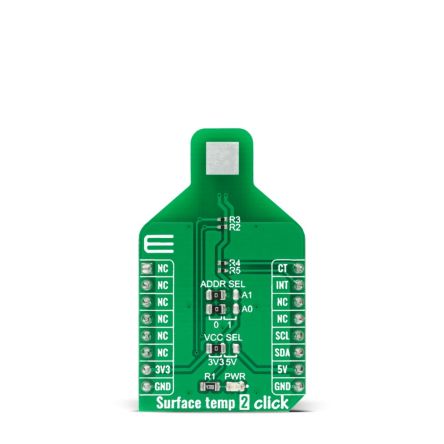 MikroElektronika Surface temp 2 Click Temperature Sensor Temperature Sensor Board for ADT7422 [MIKROE-4266]; 249-4076