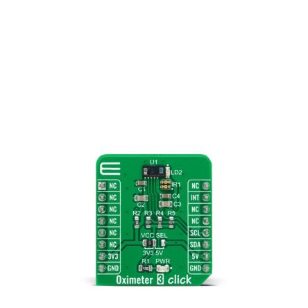 MikroElektronika Oximeter 3 Click Biometric Sensor mikroBus Click Board for VCNL4020C-GS08 [MIKROE-4267]; 249-4077