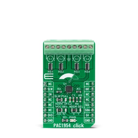MikroElektronika PAC1954 Click Energy Metering, Power Monitoring [MIKROE-4291]; 249-4082