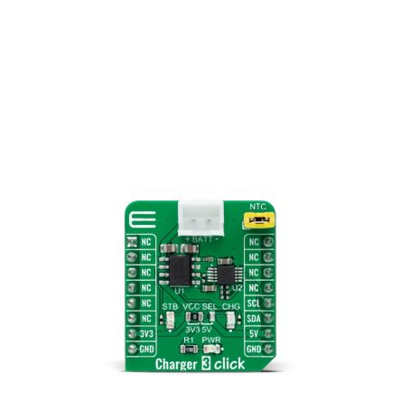 MikroElektronika Charger 3 Click Battery Charger for TP4056 [MIKROE-4449]; 249-4100