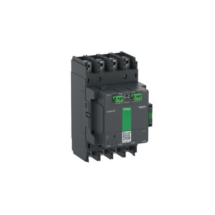 Schneider Electric TeSys F LC1G225 Contactor, 200 → 500 V ac/dc Coil, 4-Pole, 330 A, 1 NO + 1 NC [LC1G2254LSEA]; 249-4753