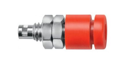 Schutzinger Yellow Female Banana Socket, Solder Termination, 10A, 30 V ac/dc, 60 V ac/dc, Nickel Plating [RS IBU 2011 Ni / GE]; 249-4806