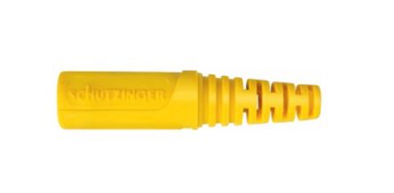 Schutzinger Blue Female Banana Coupler, Solder Termination, 10A, 30 V ac/dc, 60 V ac/dc, Nickel Plating [RS KU 92 L Ni / BL]; 249-4808