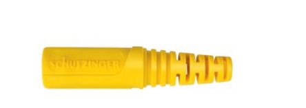 Schutzinger Red Female Banana Coupler, Solder Termination, 10A, 30 V ac/dc, 60 V ac/dc, Nickel Plating [RS KU 92 L Ni / RT]; 249-4809