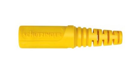 Schutzinger Black Female Banana Coupler, Solder Termination, 10A, 30 V ac/dc, 60 V ac/dc, Nickel Plating [RS KU 92 L Ni / SW]; 249-4810